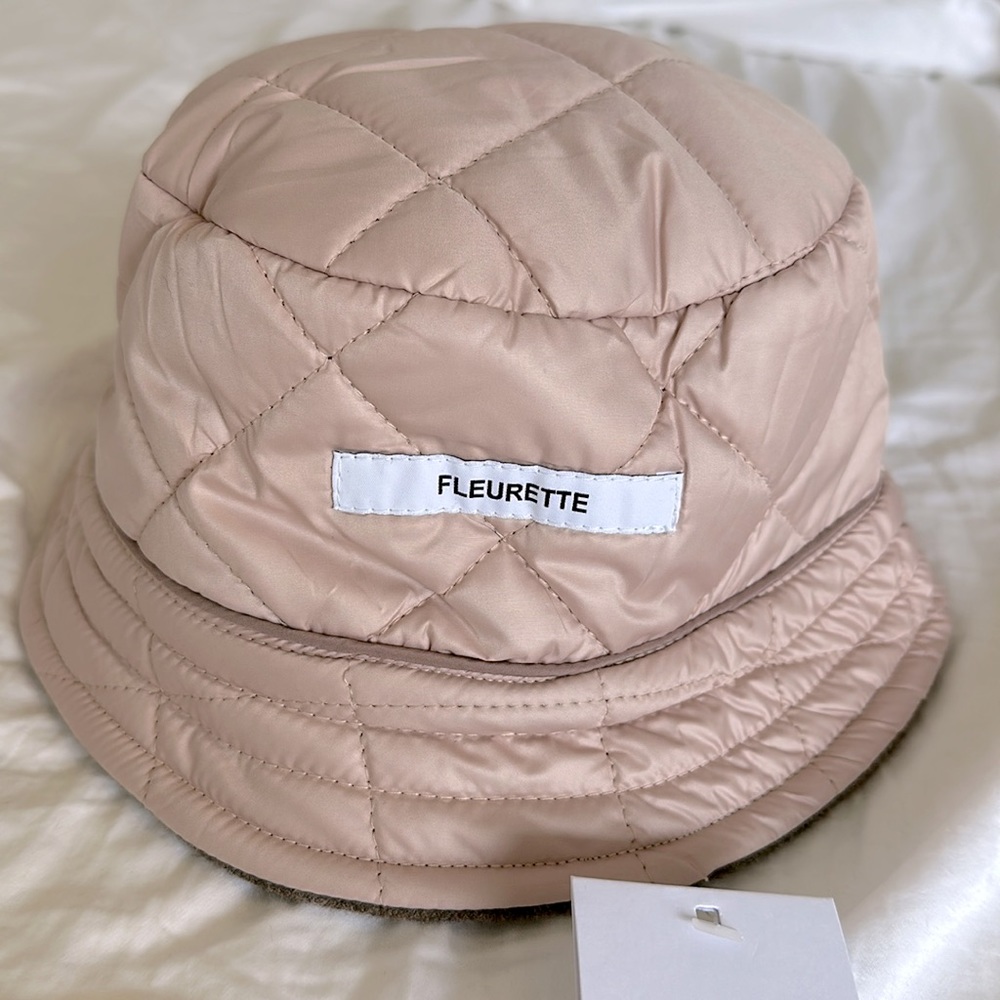 FLEURETTE // reversible bucket hat //